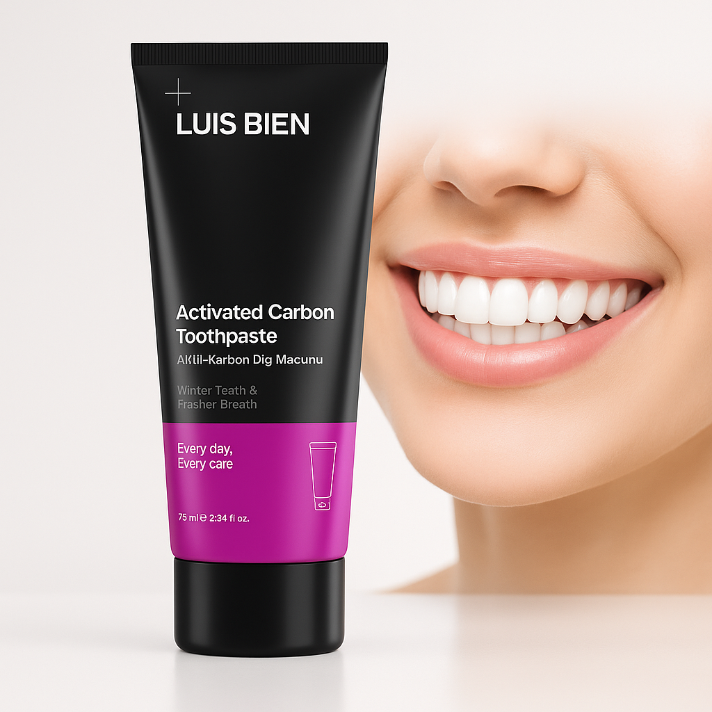 Luis Bien Aktif Karbon Diş Macunu – Doğal Beyazlık ve Ferahlık!