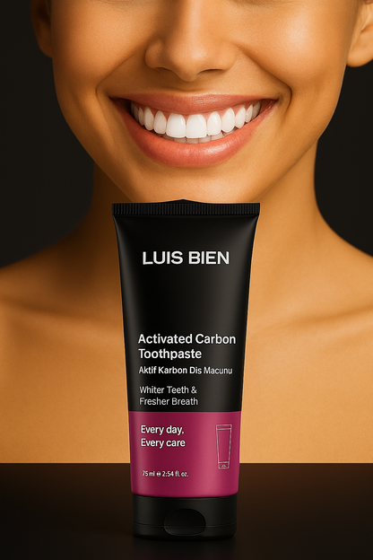 Luis Bien Aktif Karbon Diş Macunu – Doğal Beyazlık ve Ferahlık!