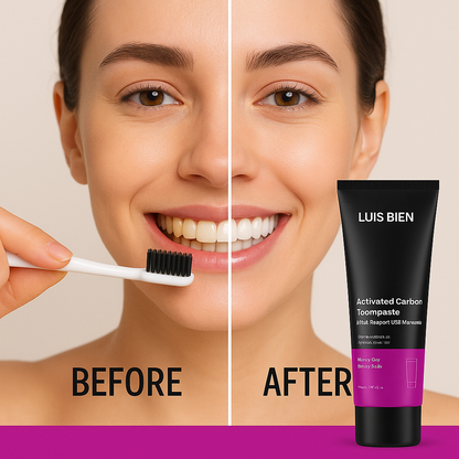 Luis Bien Aktif Karbon Diş Macunu – Doğal Beyazlık ve Ferahlık!